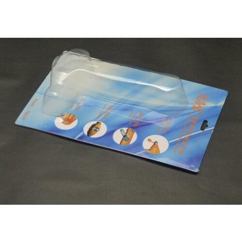 Custom made logo printing blister card multifunctional transparent clamshell blister Free Sample ---PX3060