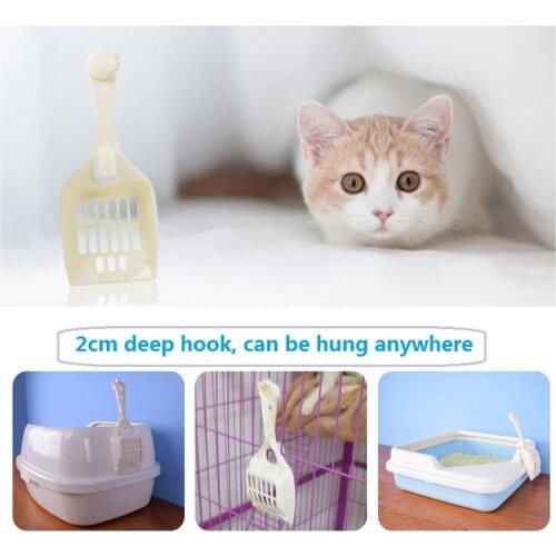 Pet Useful Cat Litter Shovel Cleaning Tool Scoop Sift Cat Sand Scoops Cleaning Products Cat Pet Toilet Training Kit