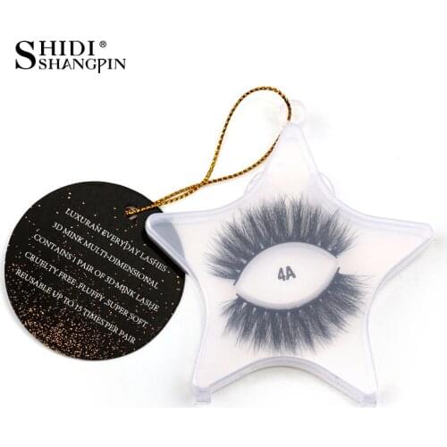 SHIDISHANGPIN Mink Eyelashes Wholesale 10/20/30/40/50/100 Lashes Wholesale Mink Lashes Bulk Lash Eyelash Natur False Eyelashes
