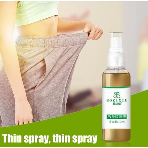 Herbal Fat Loss Spray Fast Lose Weight Spray Slimming Products Lose Weight Thin Leg Waist Fat Burner Burning Anti Cellulite