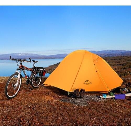 Ultralight 1Person Camping Tent Backpacking Trekking Hiking Cycling Single Tents Waterproof PU4000 Green