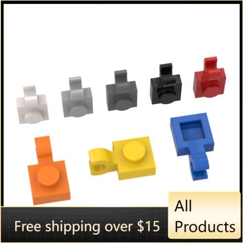 10PCS High-Tech Assemble Particle 61252 1x1 Single-Side Building Blocks Kit Part Idea DIY Toys For Children Birthday Gifts