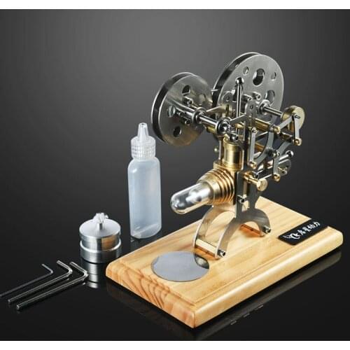 High temperature Stirling engine model Stirling generator micro engine external combustion engine