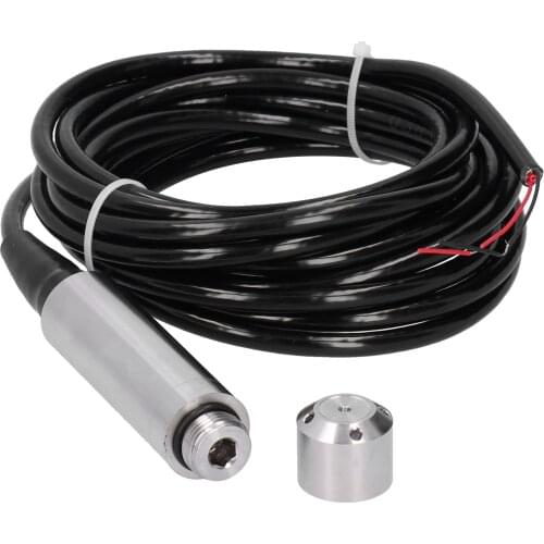YB-2J-F Liquid Level Transmitter 5m Cable Water Level Sensor Detector 12-32VDC 4-20mA Signal Output Liquid Level Sensor