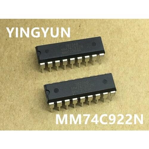 10PCS/lot MM74C922N MM74C922 74HC922N 74HC922 DIP-18 New original