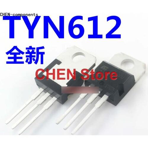 10pcs New environmental protection TYN612 straight Insert TO-220 SCR transistor