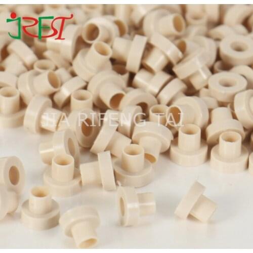 1000pcs TO-220 D High Temperature Insulation Particles Insulation Rubber Tablet Nylon Bushing