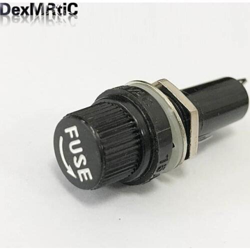 5pcs car auto fuse holder safe seat 5mm*20mm