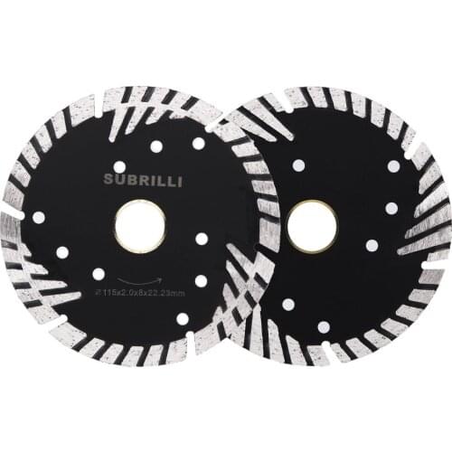 4.5 Inch Diamond Cutting Wheel Turbo Tooth For Granite Concrete Masonry 115mm Diamond Cutting Disc Circular Saw Blades