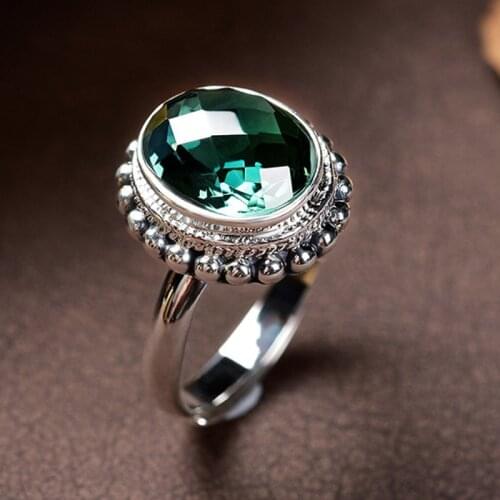 BOCAI New Real pure s925 silver Man ring personality single mens student fashion jewelry