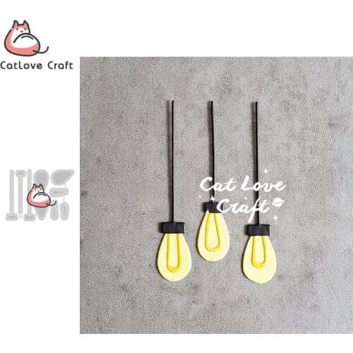Catlove Light Chandelier Metal Cutting Dies Scrapbooking Mold Stencil Die Cuts Card Making DIY Craft Embossing New Dies For 2020