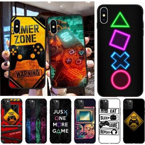 Game console gamer zone Phone Case for iphone 12 pro max 11 pro XS MAX 8 7 6 6S Plus X 5S SE 2020 XR case
