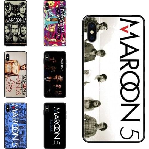 Children Black Soft TPU Print Cover Case Hot Band Maroon 5 For Redmi 3S 4X 4A 5 5A 6 6A 7 7A 8 8A 8T 9 9A K20 K30 S2 Y2 Pro