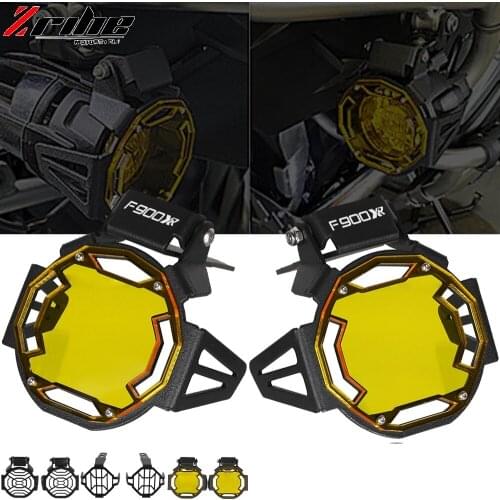 For BMW F900R F900XR 2019 2020 Motorcycle CNC aluminum Flipable Fog light Protector Guard Lamp Cover F 900 R XR F900 900R 900XR