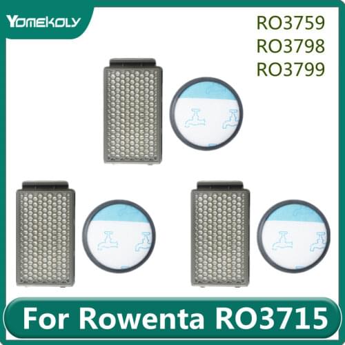 For Rowenta RO3715 RO3759 RO3798 RO3799 Vacuum Cleaner HEPA Filter Replacements high-quality Accessories Durable Parts