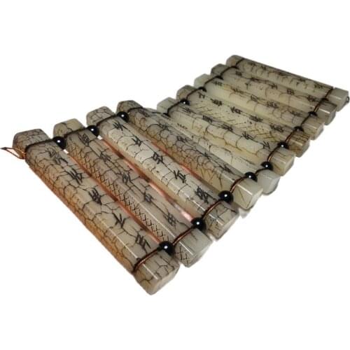 Collection of Gaogu jade carving Oracle Bone Inscriptions