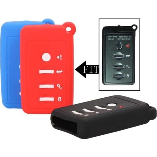 Kutery 10PCS Smart Remote Coloful Silicone Rubber Car Key Cover Case 4 BTN For Subaru Forester Outback Legacy Protector Replace