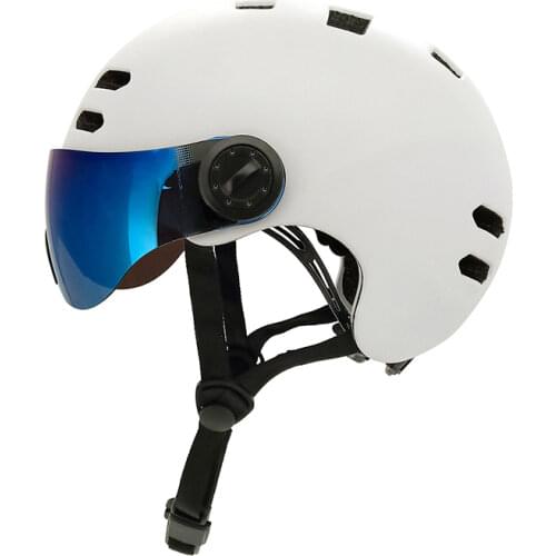 MOON skateboard helmet with visor 2019 new solid color skateboard Bicycle Cycling Road MTB/riding/safety outdoor helmet a50