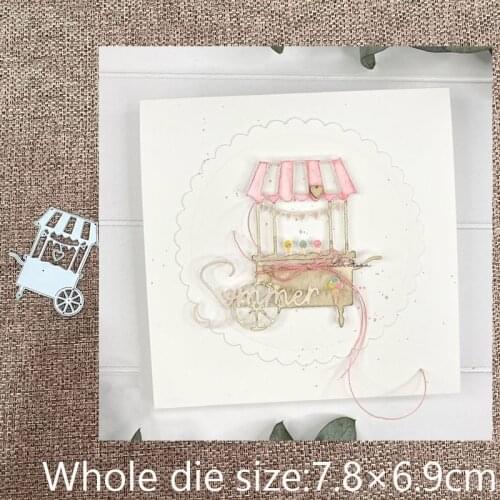 XLDesign Craft Metal stencil mold Cutting Dies Bunting caravan decoration scrapbook die cuts Album Paper Card Craft Embossing