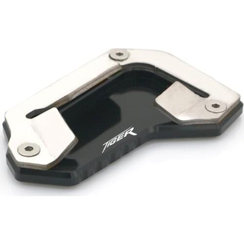 Stand Extension Support Plate Pad For TRIUMPH TIGER 1200 EXPLORER Side Kickstands enlarger pad TIGER1200 Motor parts