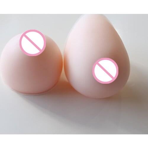 1200g D/C Cup Silicone Breast Prosthesis Artificial Breasts Transvestite Protesis De Senos Seios De Silicone Falsos False Breast
