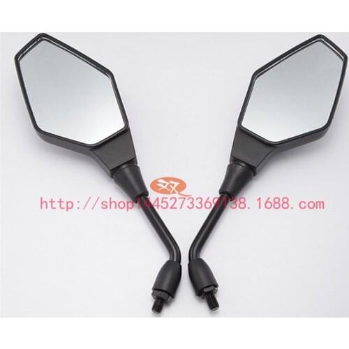 Universal Motorcycle Mirrors Plastic Modification Accessories Super Wide Field of Vision for Kawasaki Honda Yamaha Suzuki Ducati