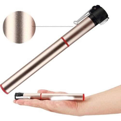 Bicycle Pump Mountain Road Bike High-pressure Air Pump American French Nozzle Pump Portable Inflator Bicycle Accessories