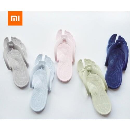 Xiaomi Youpin Summer Women Flip Flops High Quality Beach Sandals Anti-Slip Travel Folding Slippers Casual Portable Men Slippers