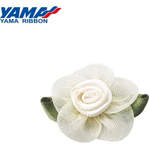 YAMA Foliage Flower Diameter 25mm±3mm Leaf 32mm±3mm 100pcs/bag Ribbon DIY Girls Dress Accessory