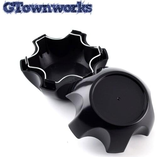 1pc 110mm 93mm Wheel Rim Center Caps Cover #C-1008-2 Accessories Decoration For Car Refit Styling ABS Black