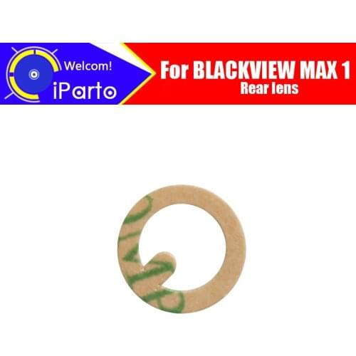 100% original new for BLACKVIEW MAX 1 Rear lens front frame back glass cover case adhesive sets sticker
