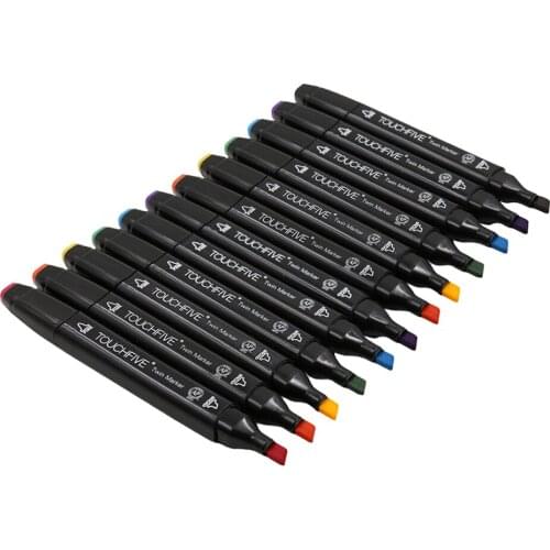 12x Oil Based Paint Marker Pen Waterproof Art Painting DIY Scrapbook Card Making