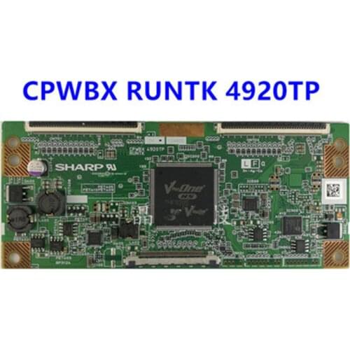 4920TP TCON Board for TV Display Equipment Replacement Board for sharp LK600D3LB08 ... etc. CPWBX RUNTK CPWBXRUNTK 4920 TP