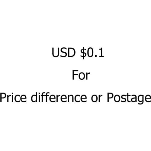 0.1 Fill the postage or price difference