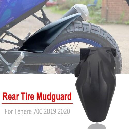 For Yamaha Tenere 700 2019 2020 Tenere700 Motorcycle Rear Tire Wheel Fender Mudguard Extender Hugger Splash Mud Guard