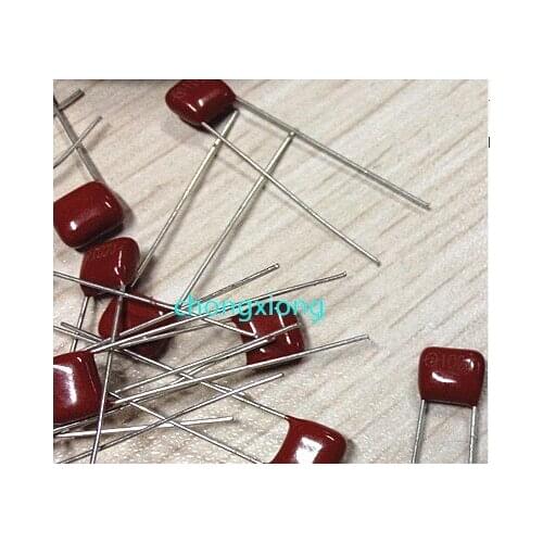 10pcs CBB 102 630V 102J CBB13 0.001UF 1nF P10 Metallized Polypropylene Film Capacitor