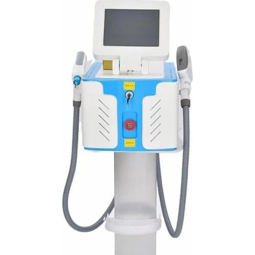 2in1 Multifunction Beauty Salon Equipment Ipl Laser Hair Removal Elight Opt Shr Ipl Machine Nd Yag Laser Tattoo Removal Machine