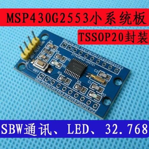 MSP-EXP430G2 LaunchPad MSP430G2553 Development Board Single Chip Microcomputer Minimum System Board