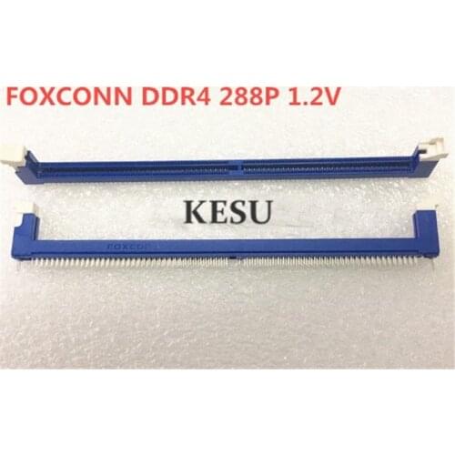 DDR4 288P 288Pin 288-Pin 1.2V Connectors Computer desktop Memory Slot Sockets Blue color