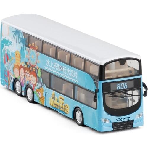 High simulation Hong Kong Tourist Bus,1:76 alloy Double decker bus,collection models,diecast metal toy vehicles,free shipping