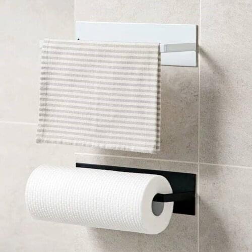 Key Hook Hanger Coat Hook Wall Hanging Viscose Clothes Wall Free Punching Row Hook Wall Hanging Rack Household Tools