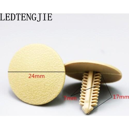 100Pcs Auto Fasteners Clips universal Car trunk roof lining sealed sub pickups sound modification accessories