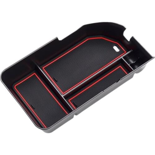 Center Central Console Armrest Storage Box Pallet Tray Container for Toyota Camry 2018 2019(RDH)Right Hand Drive