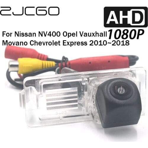 ZJCGO Car Rear View Reverse Backup Parking Reversing Camera for Nissan NV400 Opel Vauxhall Movano Chevrolet Express 2010~2018