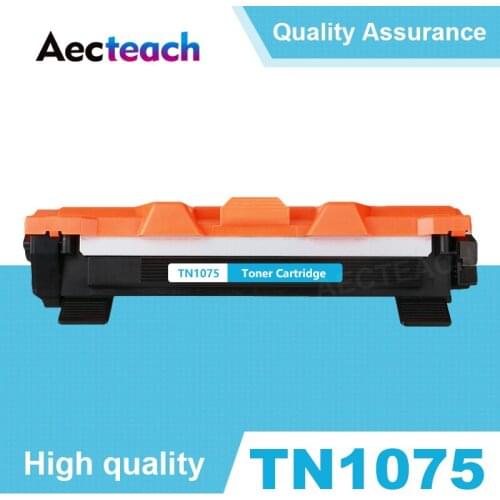 Aecteach TN1075 Black Toner Cartridge Compatible For Brother HL-1110 1110E 1110R 1112 1112E 1202R DCP-1510 1510R Printers