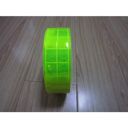 L10meters Width 5cm PVC reflective material , luminous cloth, dance costumes reflective material .Safety warning belt