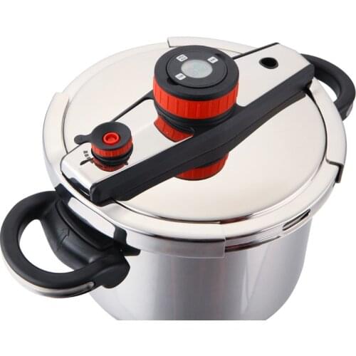 6L Magic High Cooking Pressure Cooker Safety Energy Saving Stainless Steel Induction Cooker Gas Stew Pot