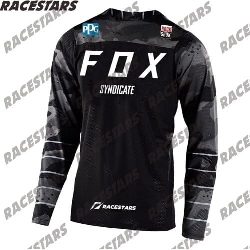Motorcycle Downhill Mountain Long Sleeve Motocross Jersey Enduro Bike Racing Clothing MTB Jersey MX Maillot Ciclismo Hombre BMX