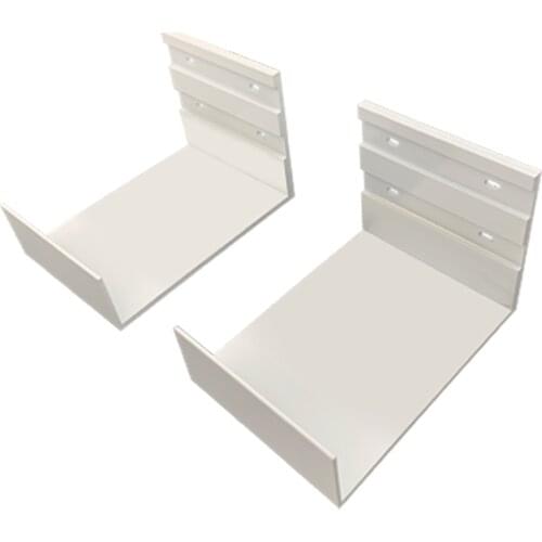 VIVIDSTORM W Wall Brackets (Must purchase with our screen) For ElectricTension Floor Screen Wall Mount (Including 2 Brackets)