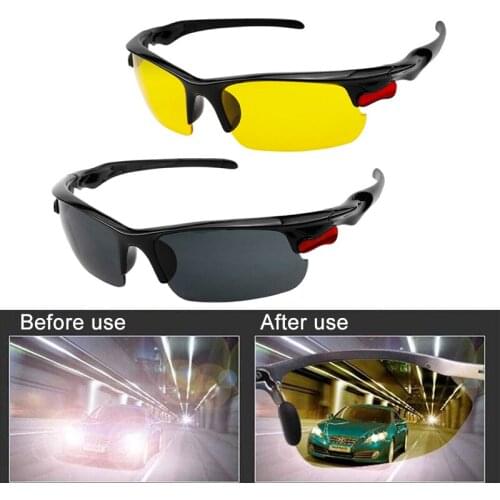 Night Vision Driver Goggles Sunglasses Eyewear Accessories For Toyota Camry 40 Corolla Fj Cruiser Land Prado 120 150